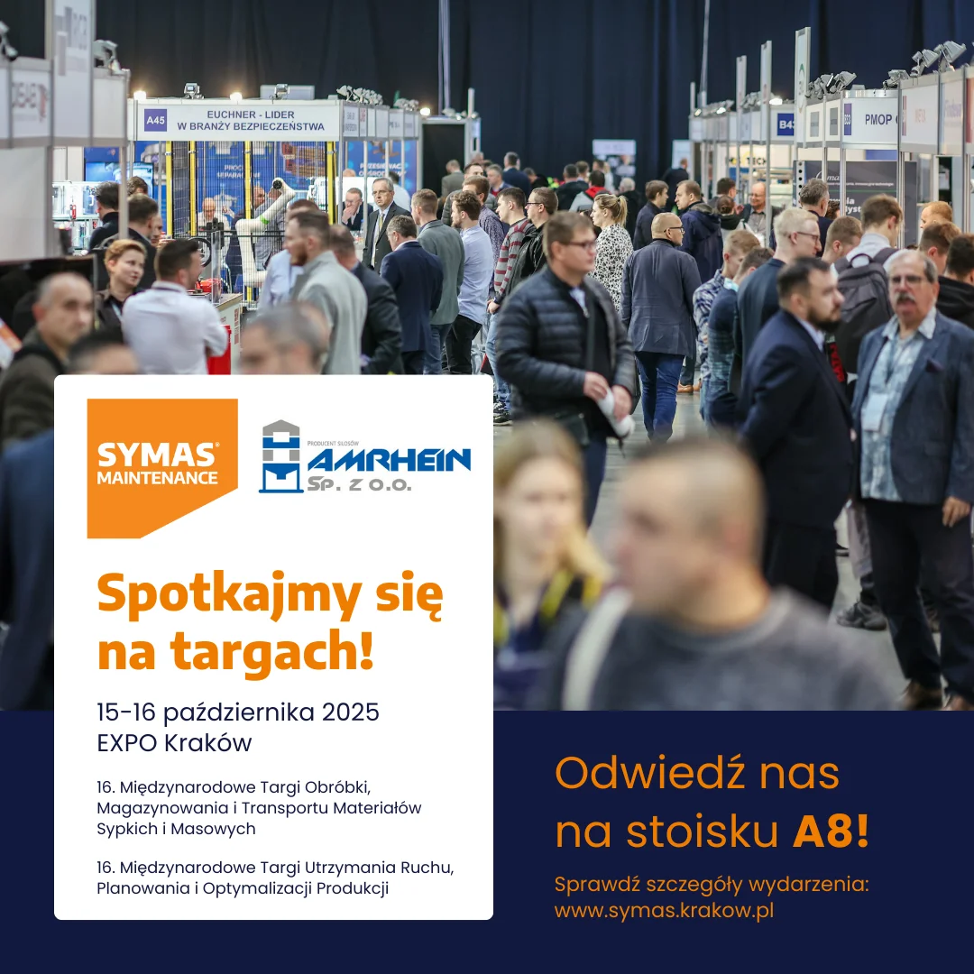 AMRHEIN na targach SYMAS Maintenance 2025